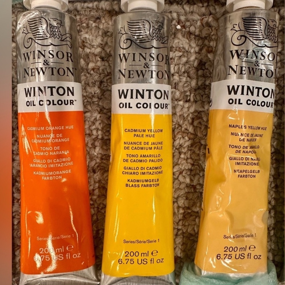 Lot of 20 Winsor & Newton Oil Paint Tubes- Bundle includes 20- 6.75 oz Tubes NEW - Picture 7 of 11